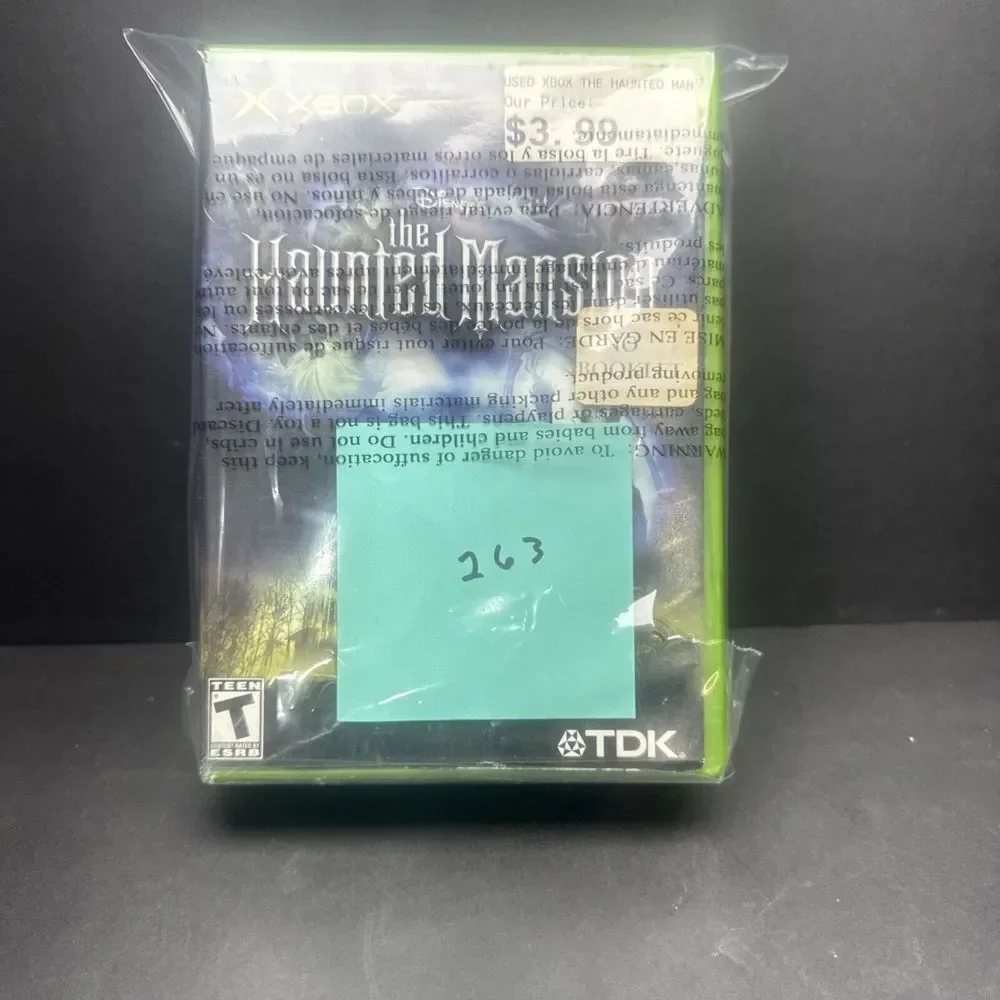 xbox  game lot Big‎ Bumpin, The Haunted Mansion, Gost Recon,top Spin